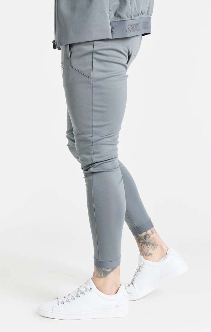 SikSilk Agility Track Pant - Grey - Image 2
