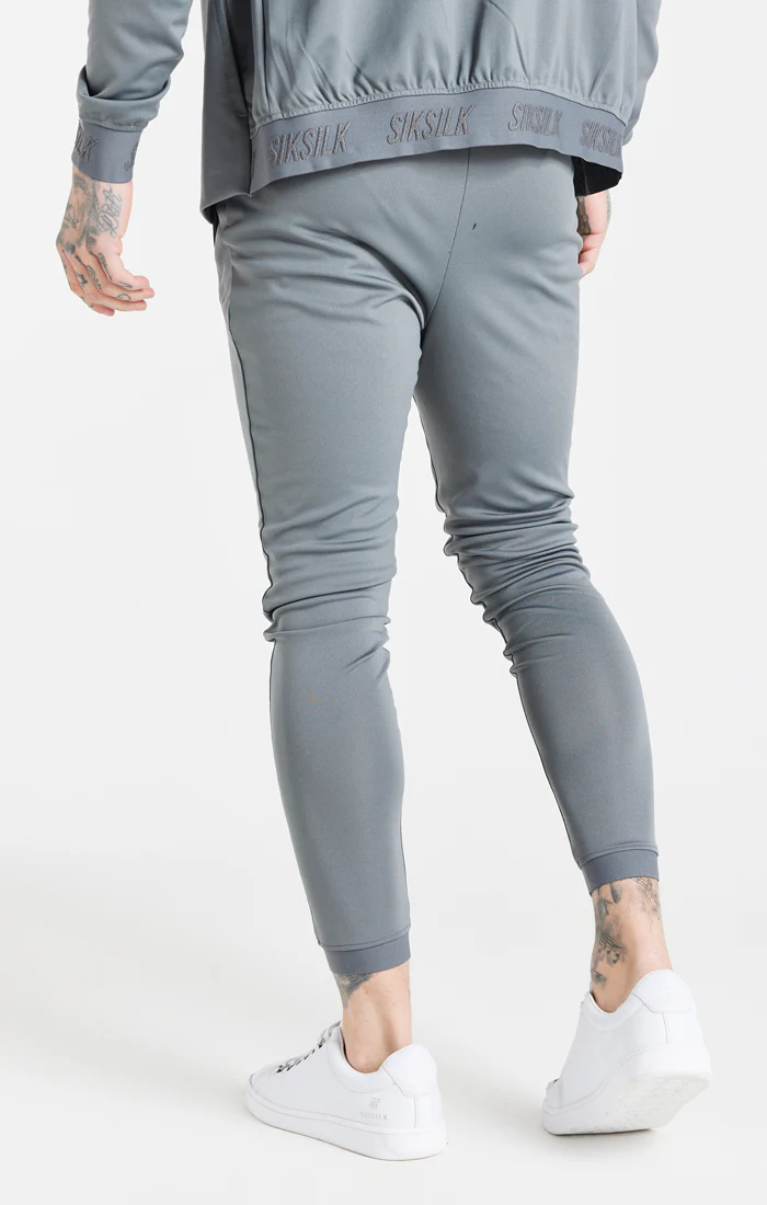 SikSilk Agility Track Pant - Grey - Image 3
