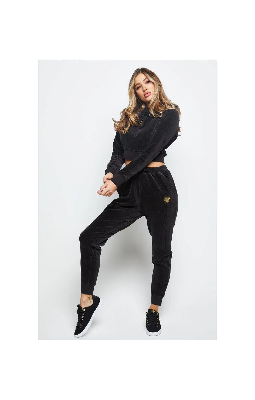 SikSilk Allure Joggers - Black - Image 5