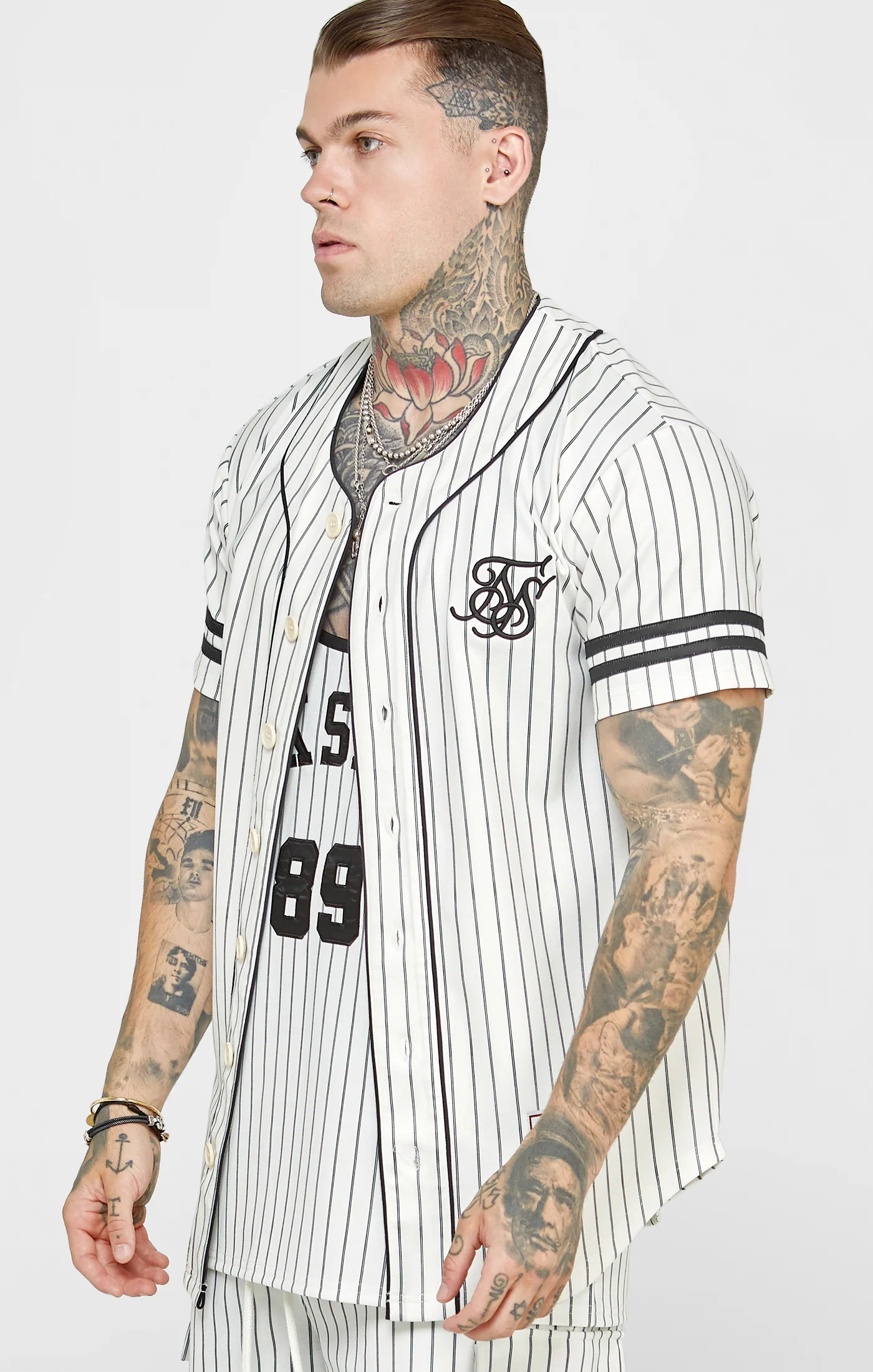 Beige Baseball Jersey
