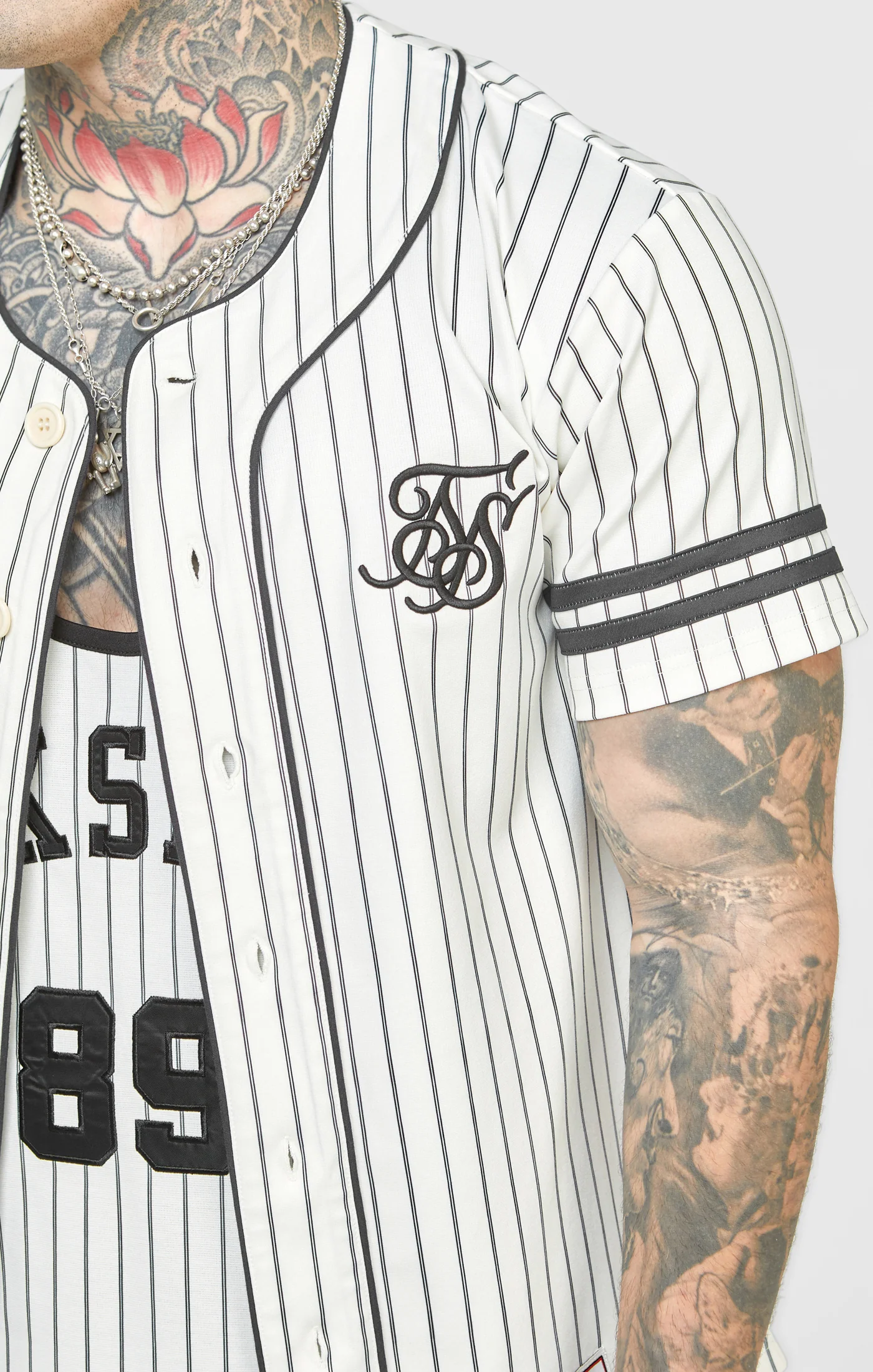 Beige Baseball Jersey - Image 2