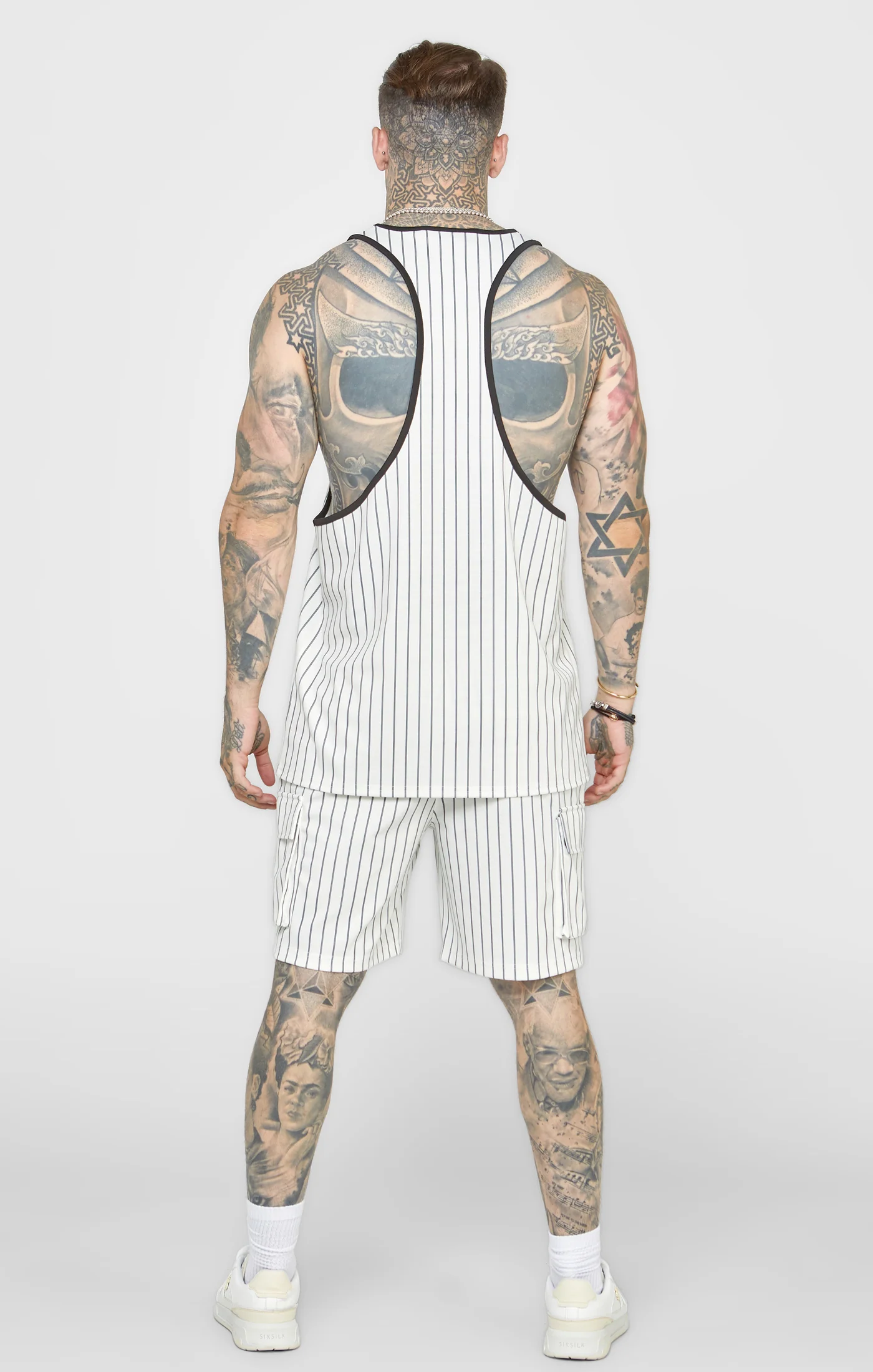 Ecru Anniversary Racer Back Vest - Image 5