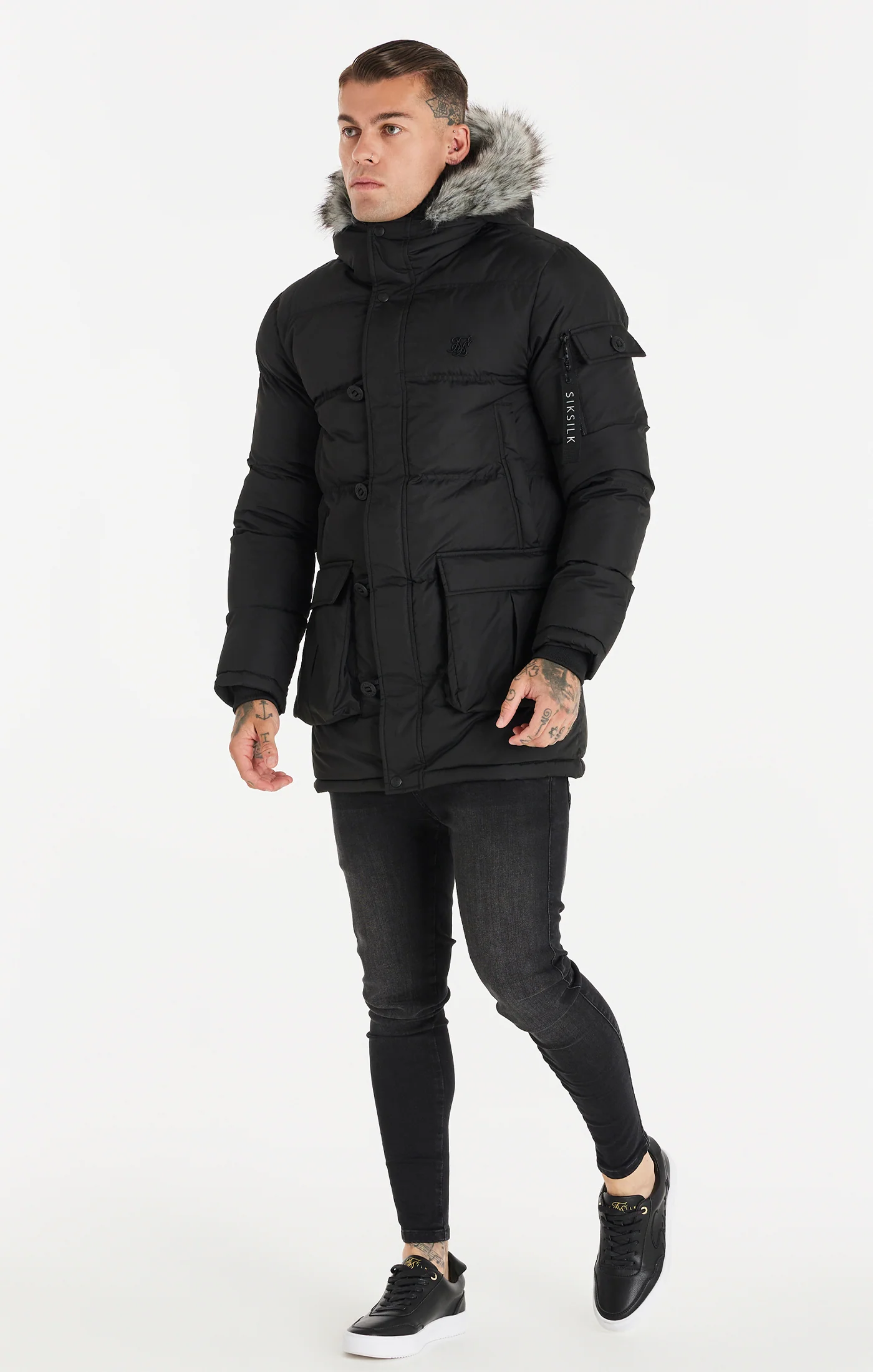 Black Arctic Parka - Image 3