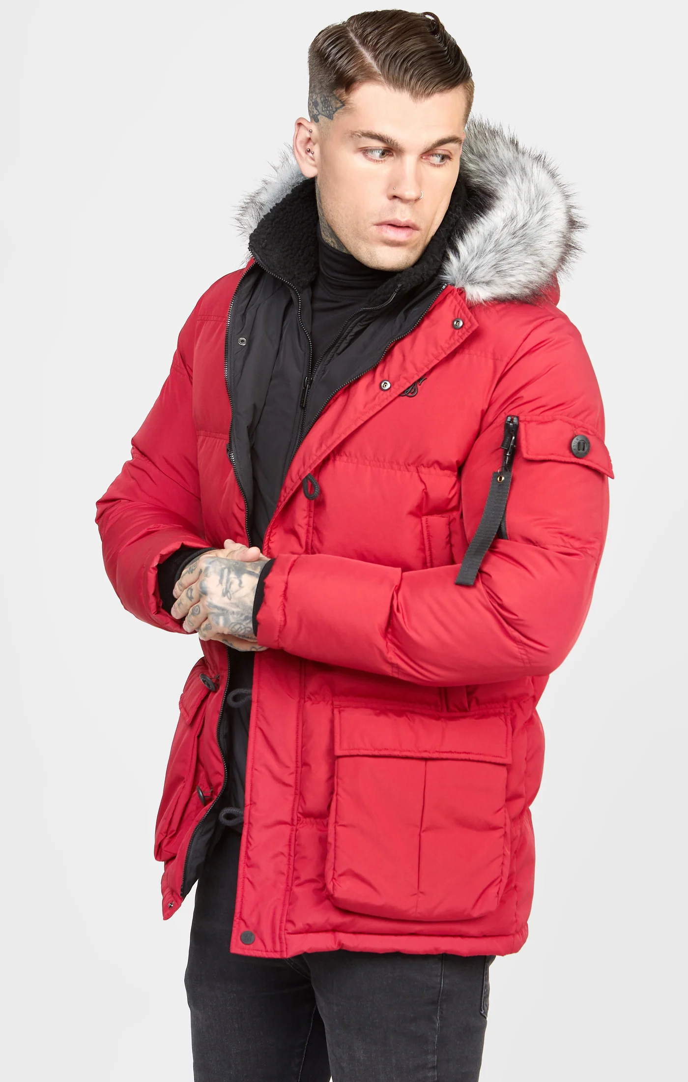 Red Arctic Parka