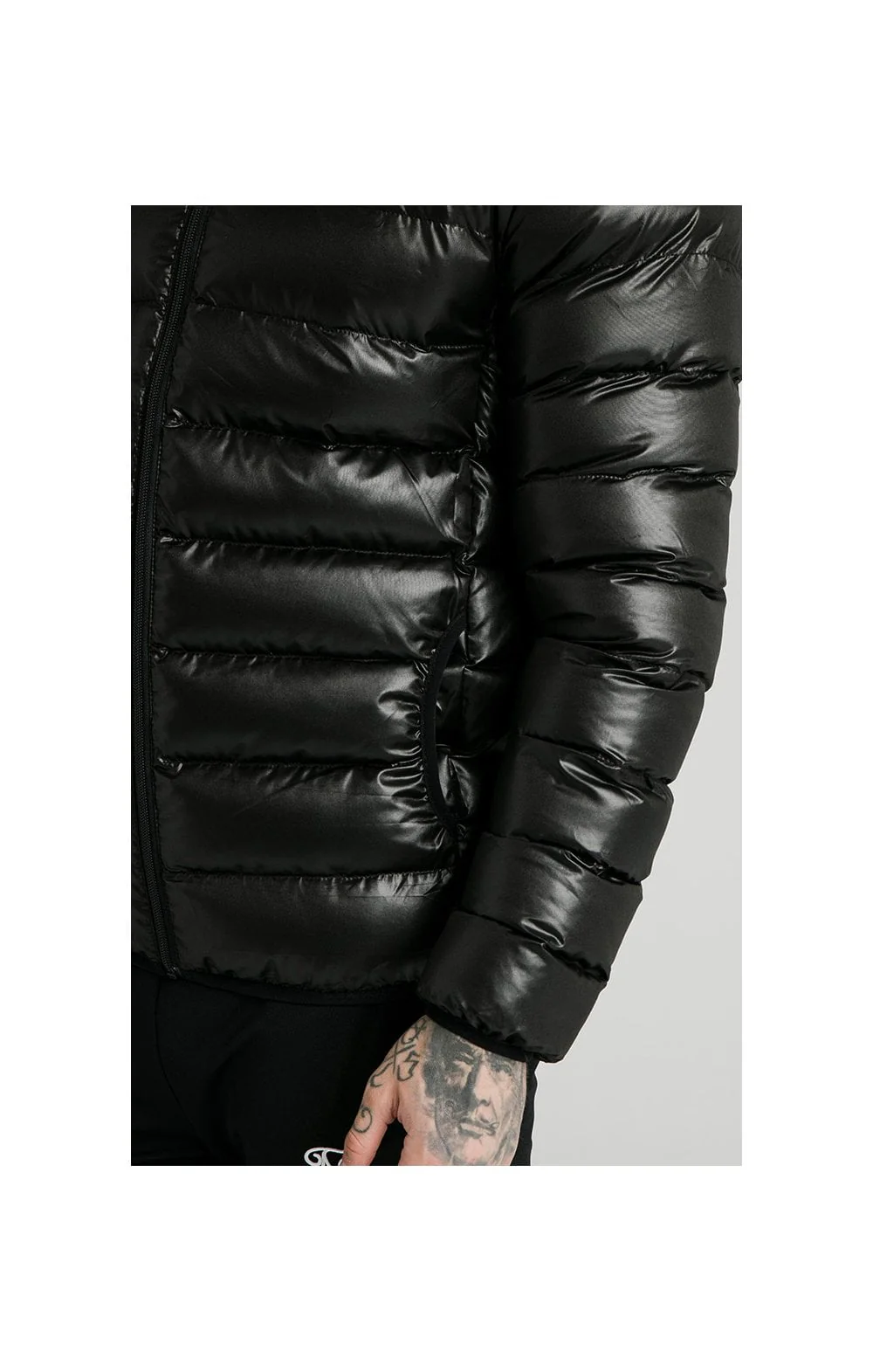 SikSilk Atmosphere Jacket - Black - Image 6