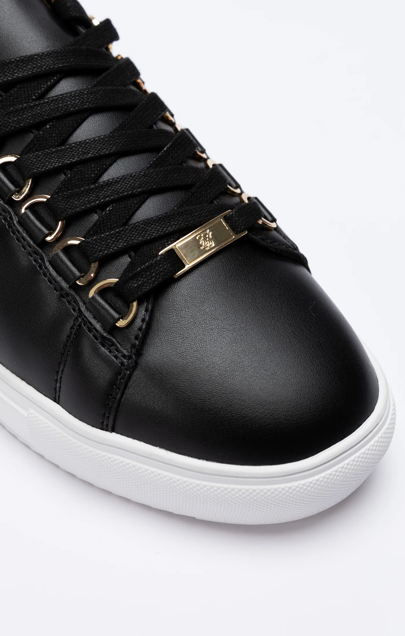 Black Classic Trainer With Metal D-Rings - Image 7