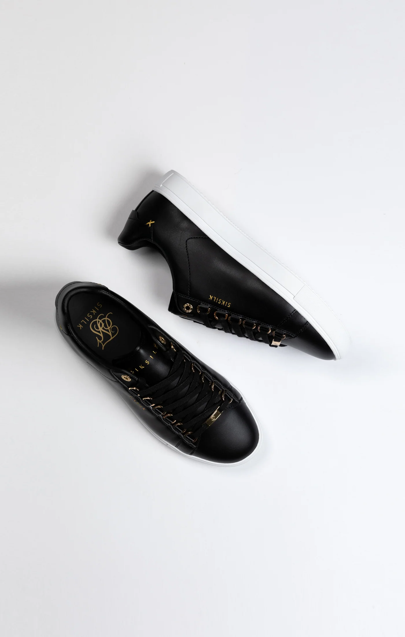 Black Classic Trainer With Metal D-Rings - Image 9