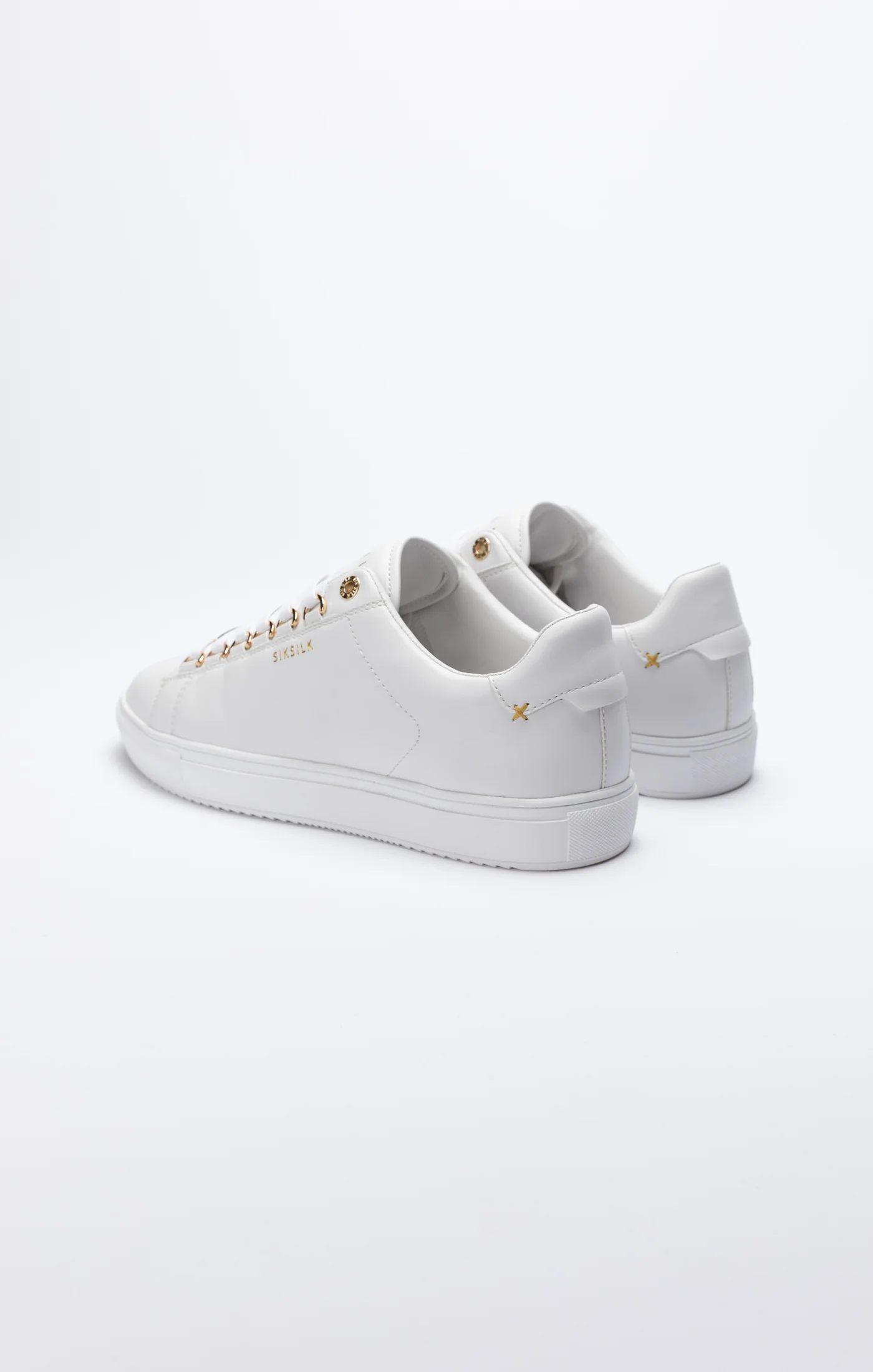 SikSilk Barra - White White & Gold - Image 3