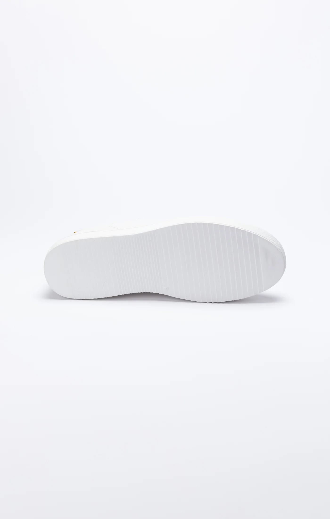 White Classic Trainer With Metal D-Rings - Image 2