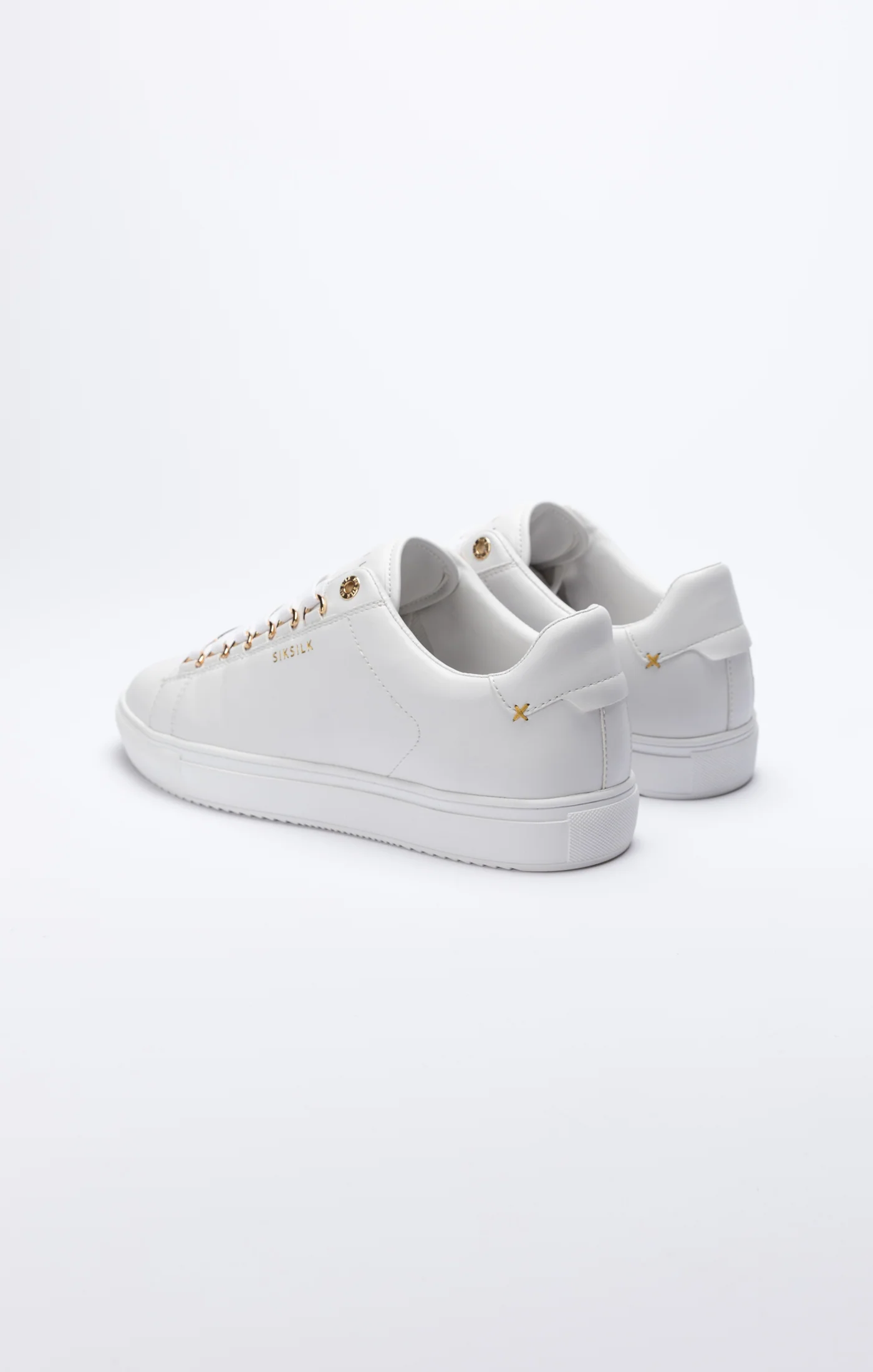 White Classic Trainer With Metal D-Rings - Image 4