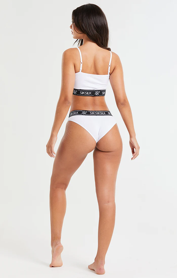 Black, White And Grey Pack Of 3 Bikini Brief - Image 6