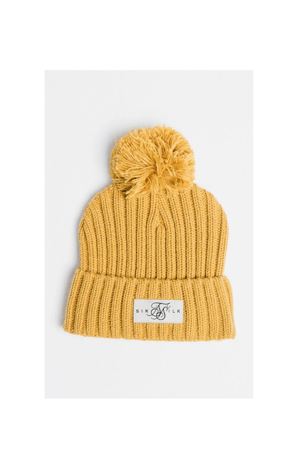 SikSilk Bobby Knit Beanie - Mustard