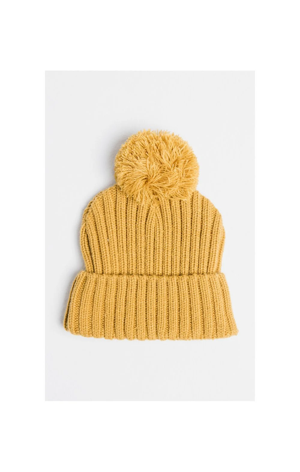 SikSilk Bobby Knit Beanie - Mustard - Image 2