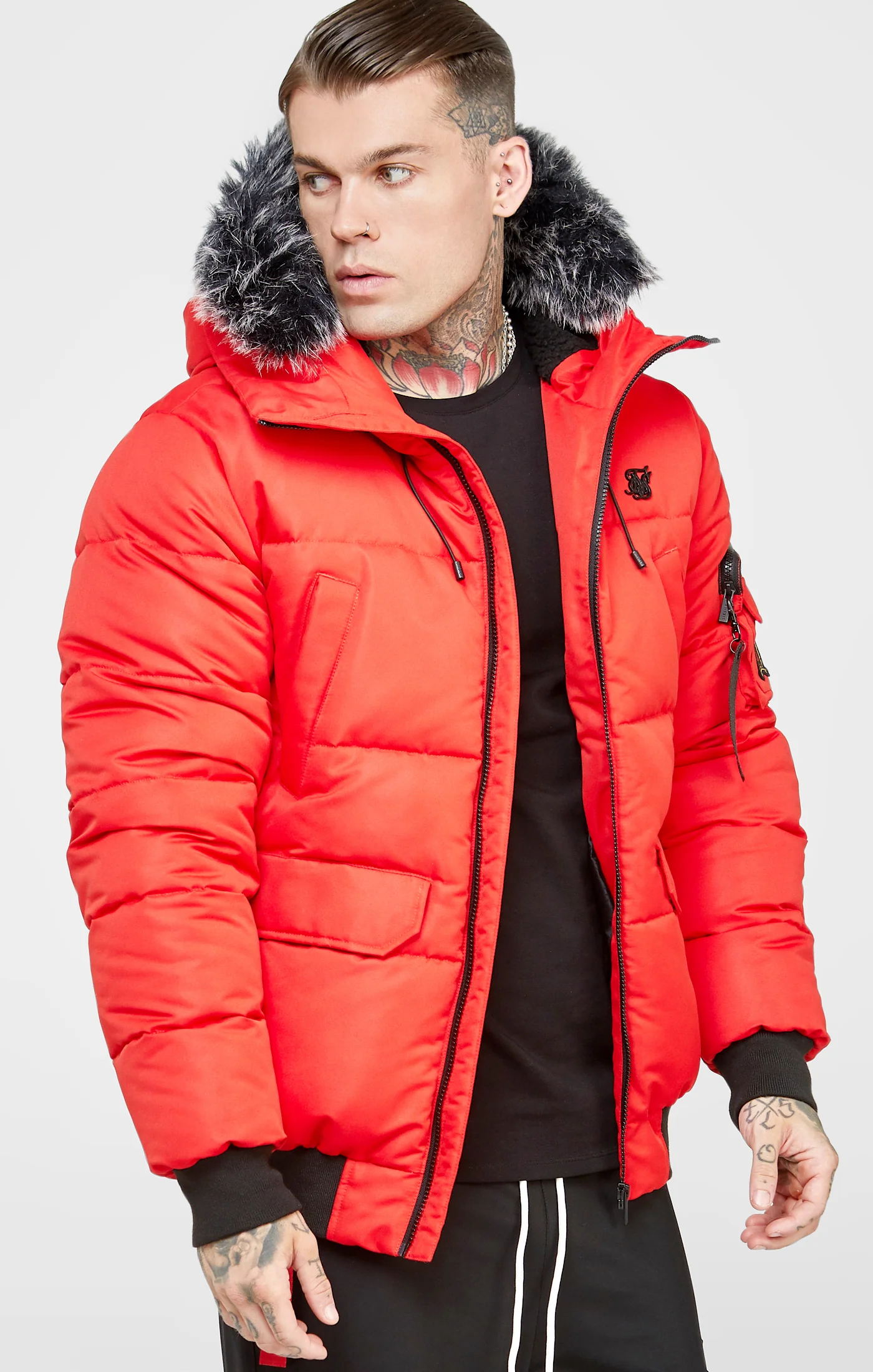 Red Bomber Jacket