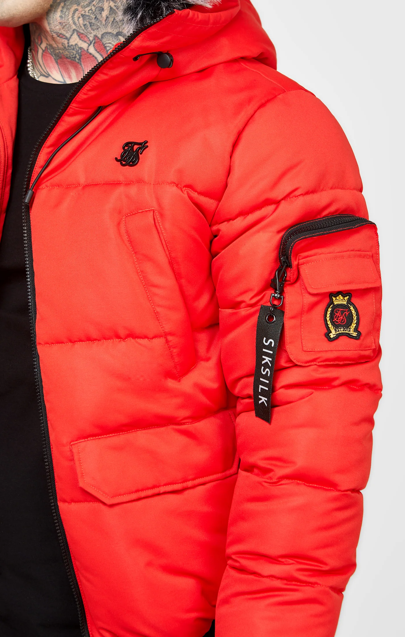 Red Bomber Jacket - Image 2