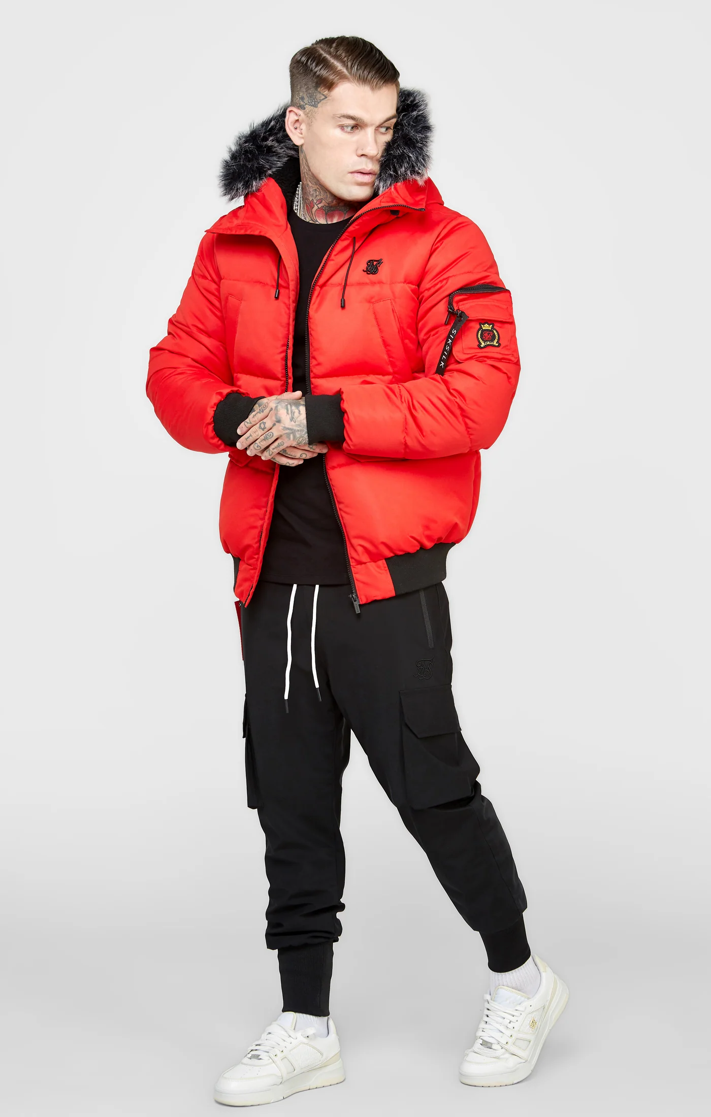 Red Bomber Jacket - Image 3