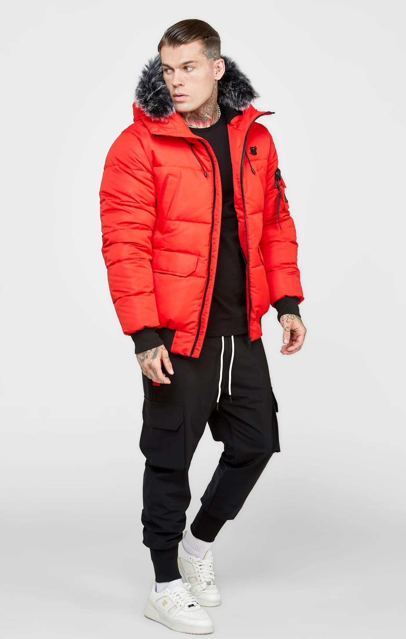 Red Bomber Jacket - Image 4