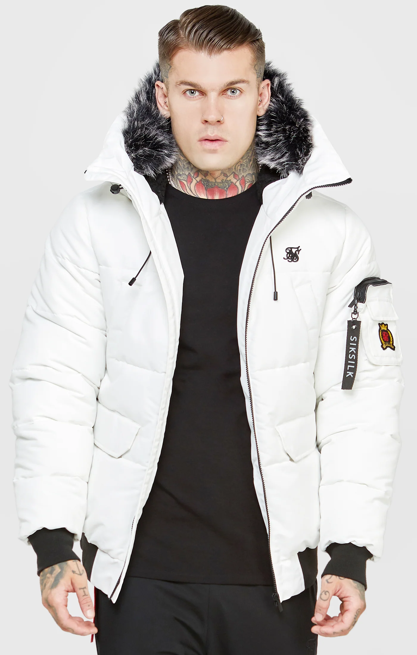White Bomber Jacket