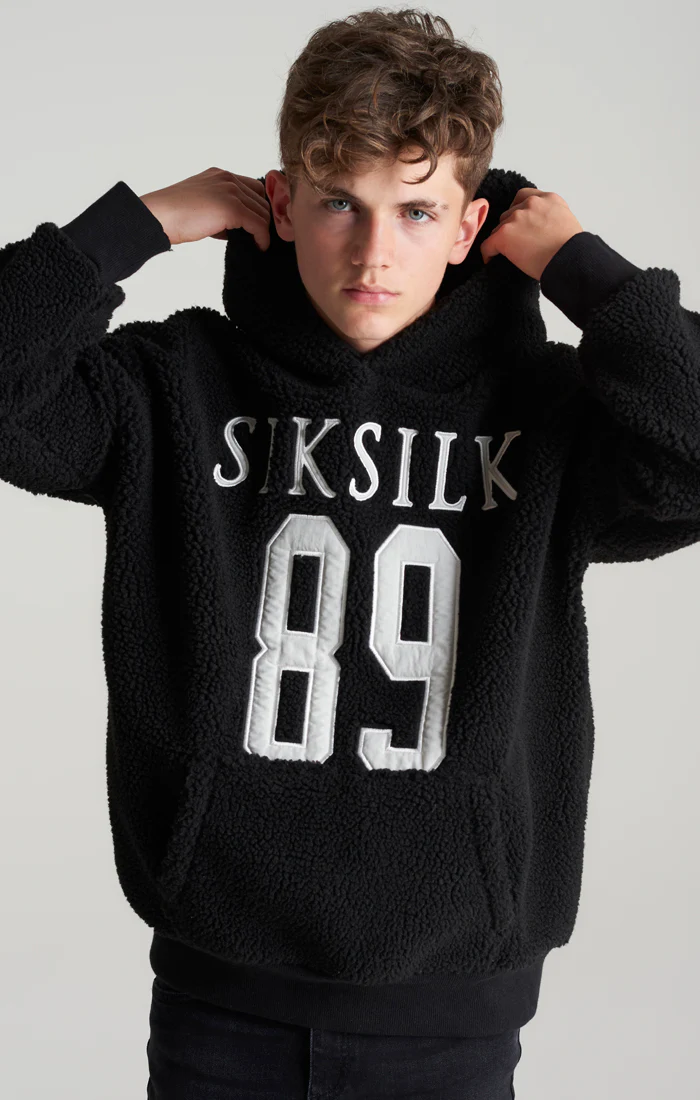 Boys Black Borg Hoodie - Image 2