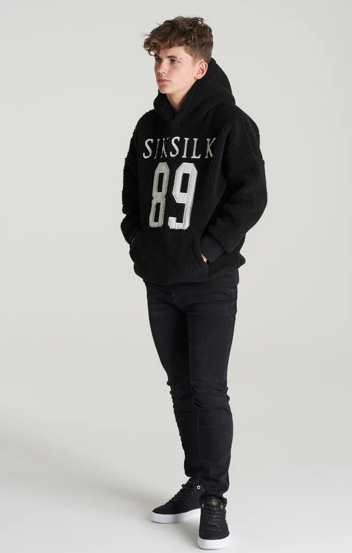 Boys Black Borg Hoodie - Image 4
