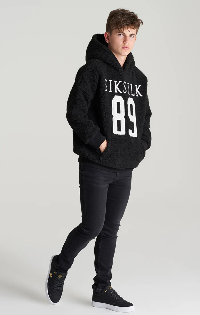 Boys Black Borg Hoodie - Image 5