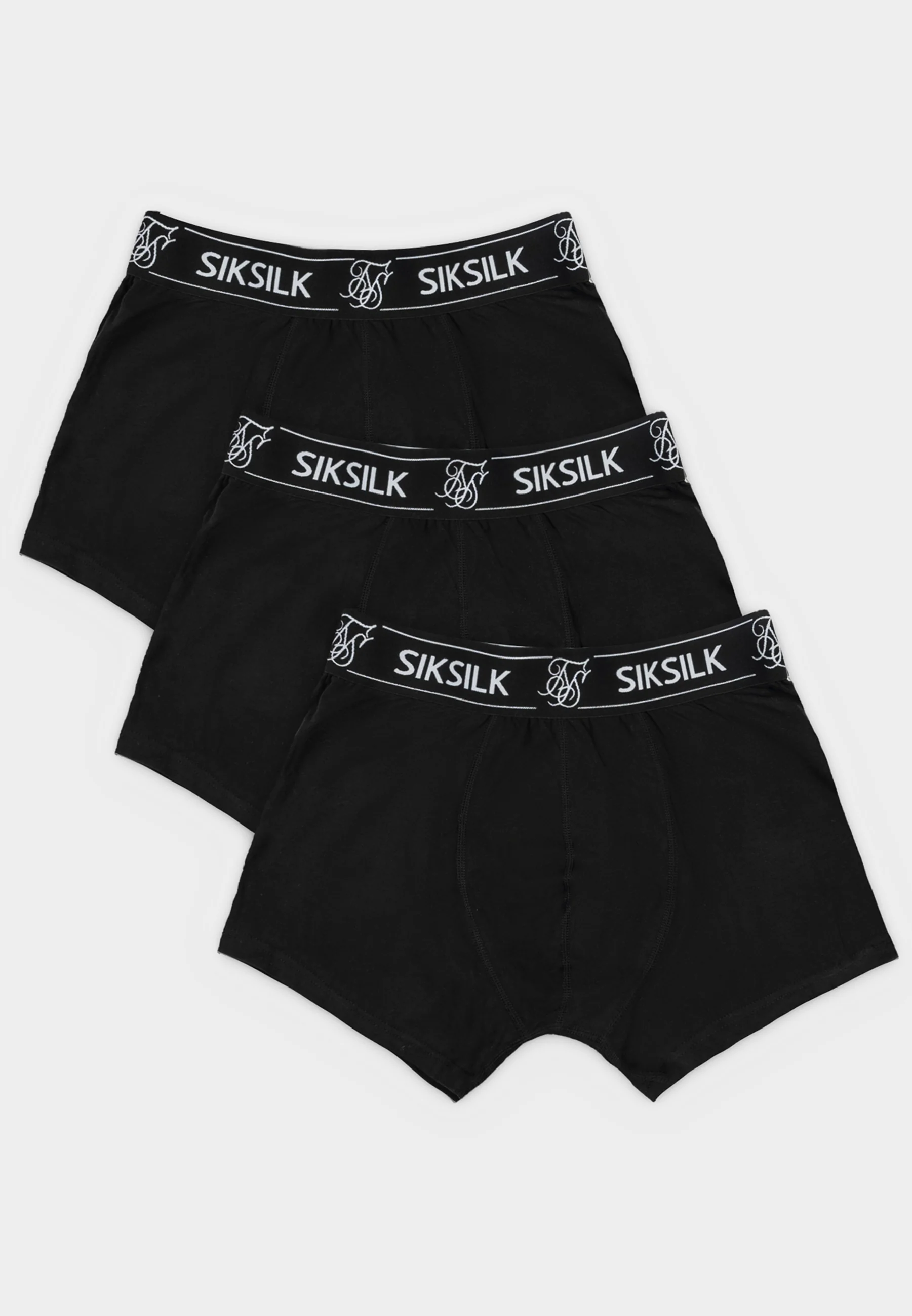 Black 3 Pack Boxer Short
