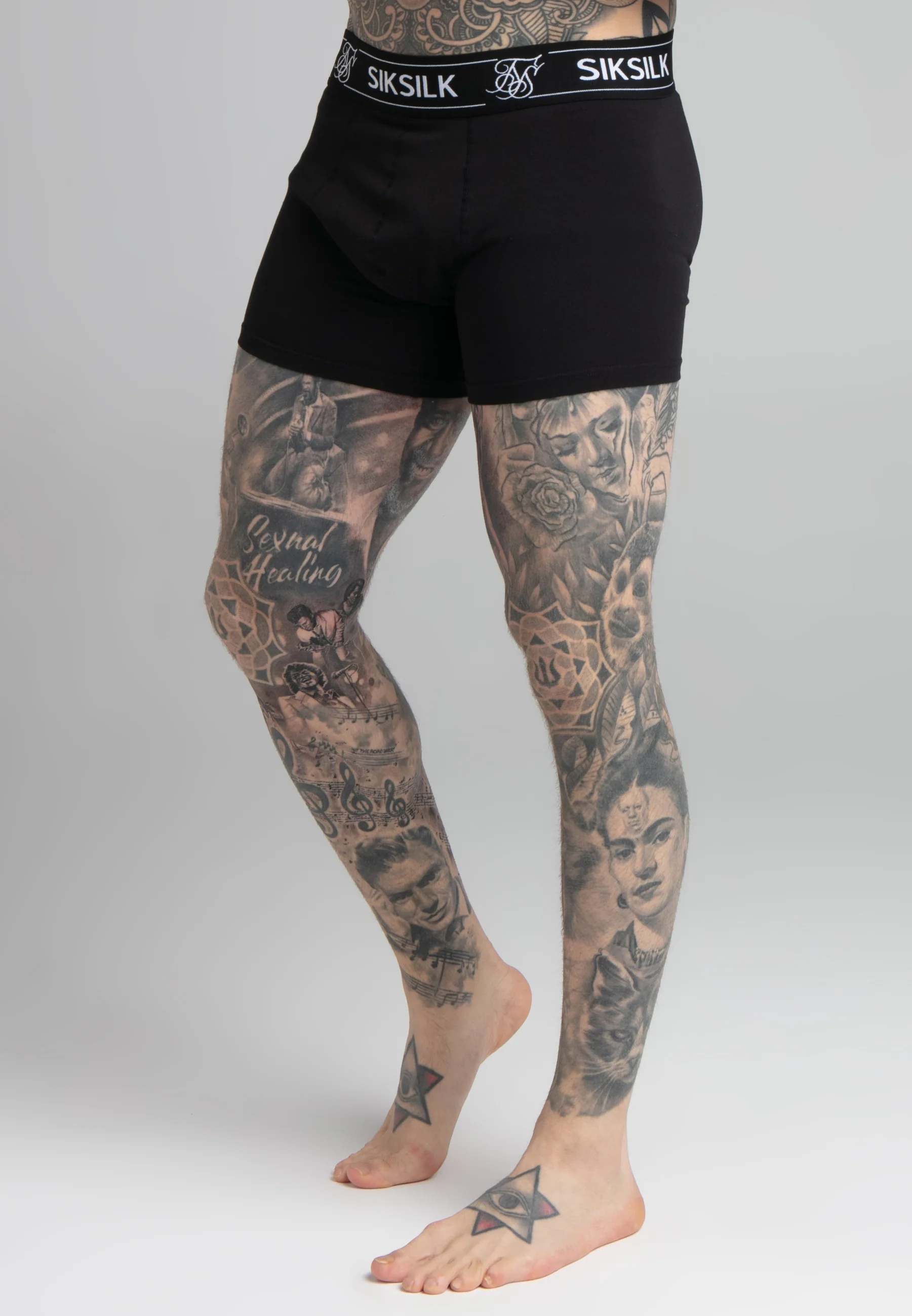 Black 3 Pack Boxer Short - Image 4
