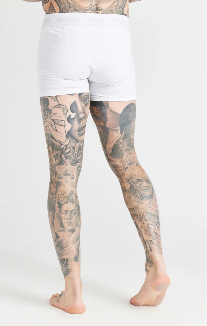 Black, White And Grey Pack Of 3 Boxers - Image 11