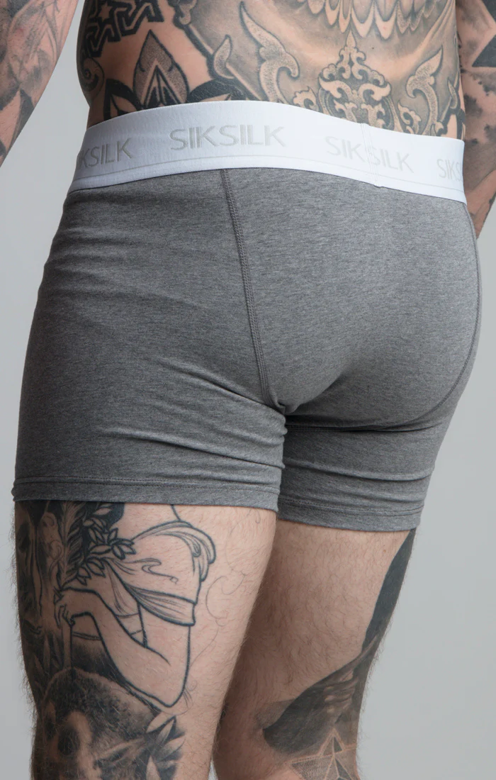 Black, White And Grey Pack Of 3 Boxers - Image 15