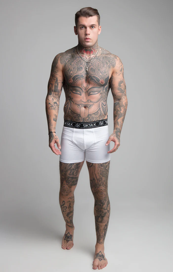 Black, White And Grey Pack Of 3 Boxers - Image 13