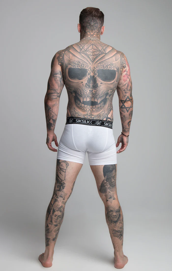 Black, White And Grey Pack Of 3 Boxers - Image 16