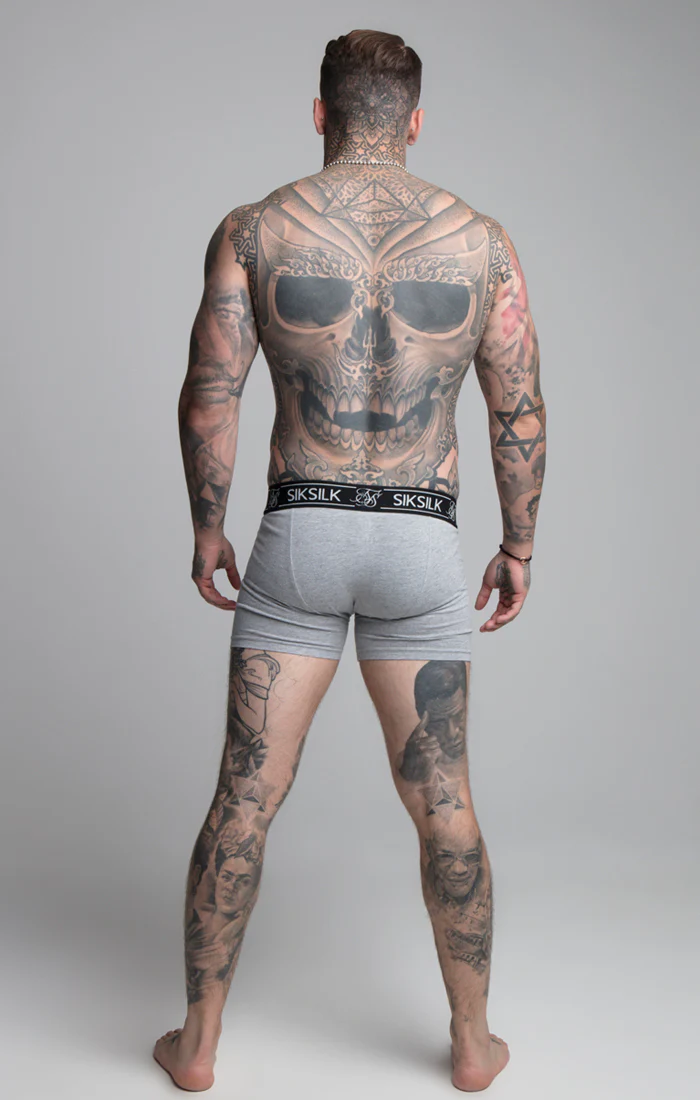 Black, White And Grey Pack Of 3 Boxers - Image 17