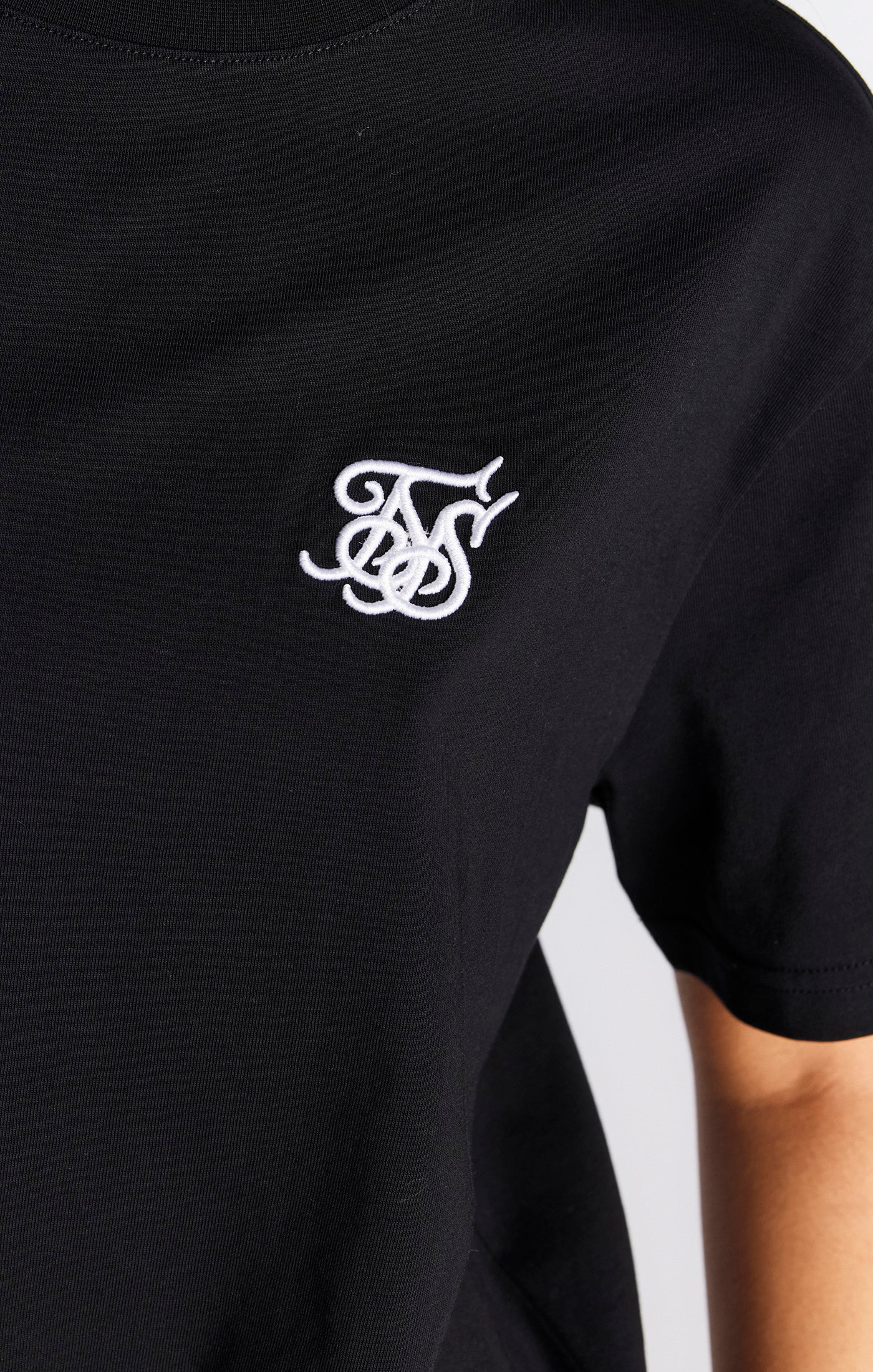 Black Essential Boyfriend T-Shirt - Image 2