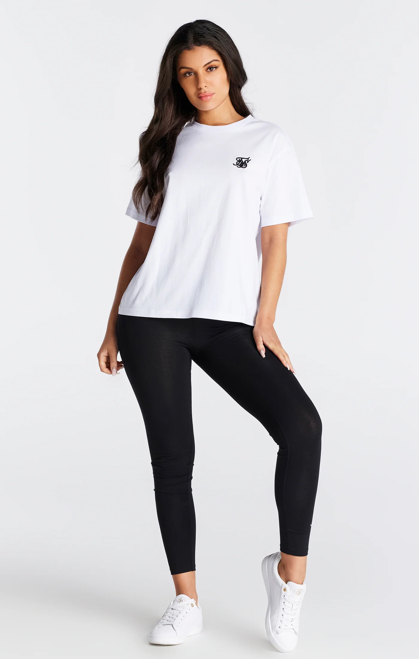 White Essential Boyfriend T-Shirt - Image 3
