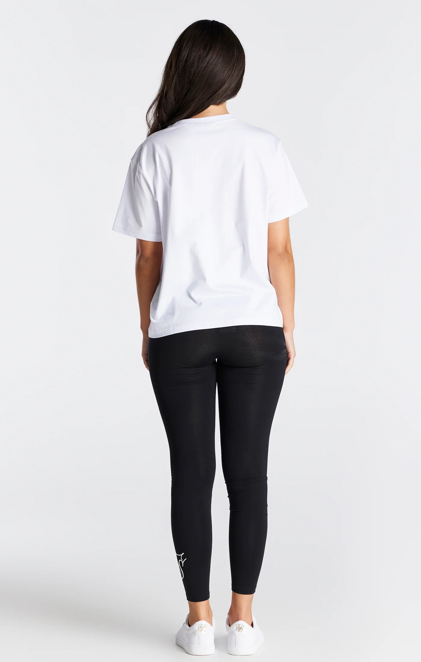 White Essential Boyfriend T-Shirt - Image 5