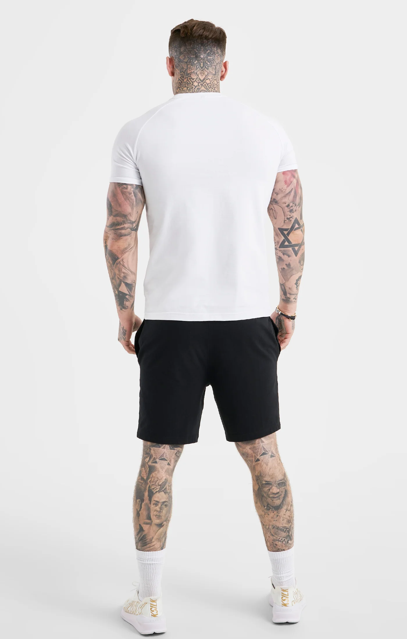 White Sports Short Sleeve T-Shirt - Image 5