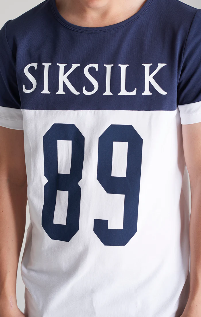 Boys Navy Branded 89 T-Shirt - Image 2