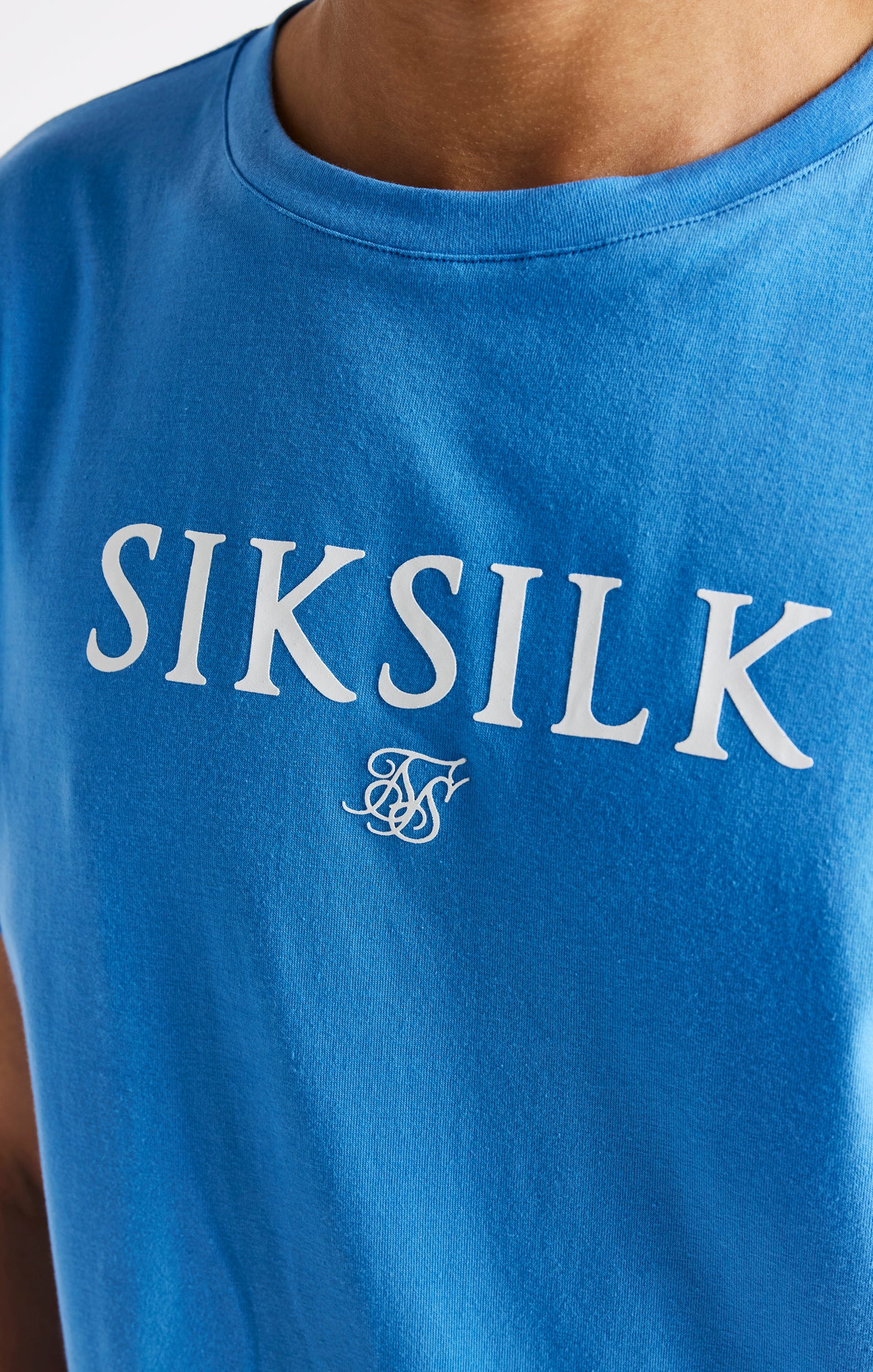 Boys Blue Branded Tee - Image 2