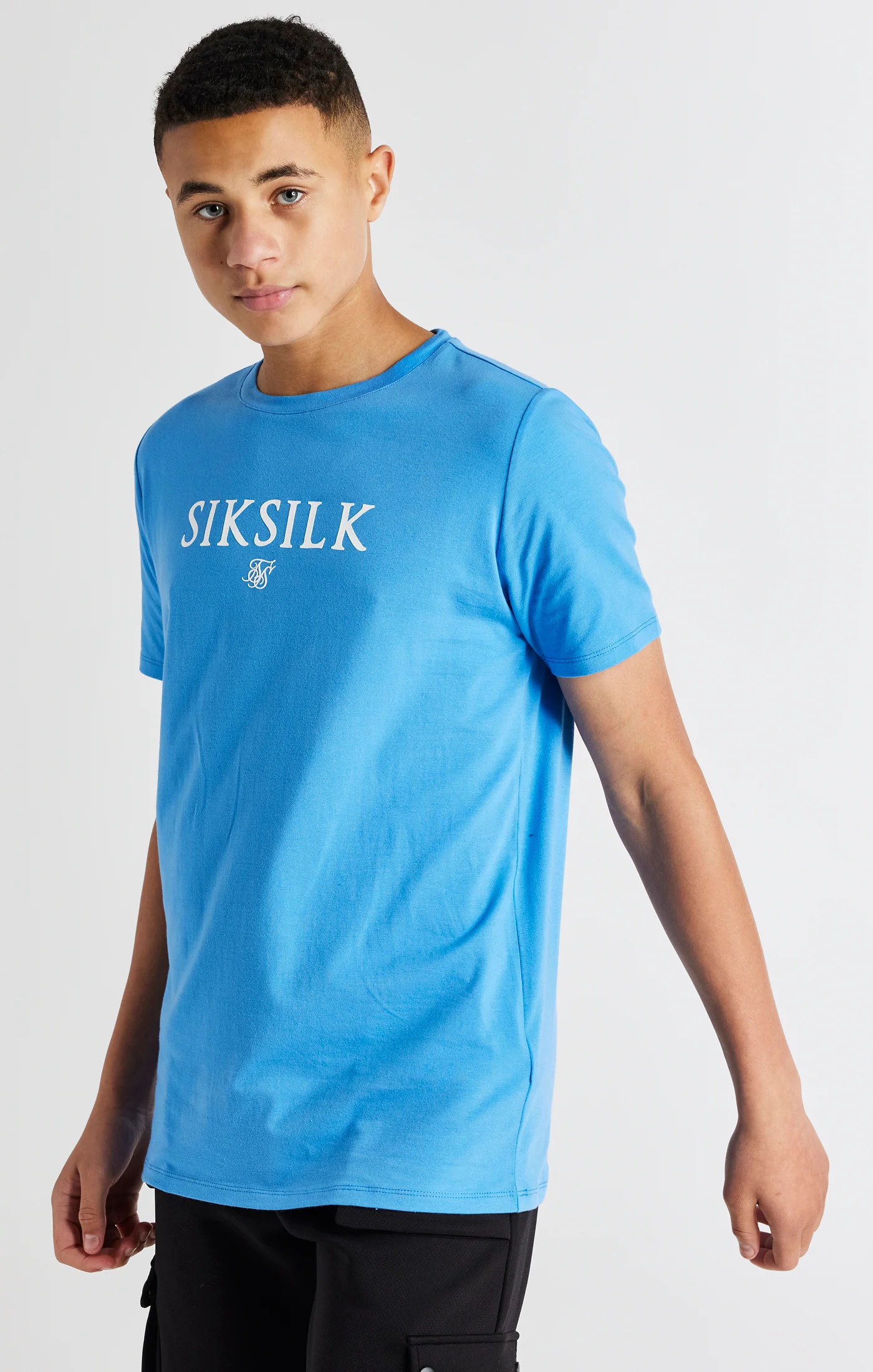 Boys Blue Branded Tee - Image 6