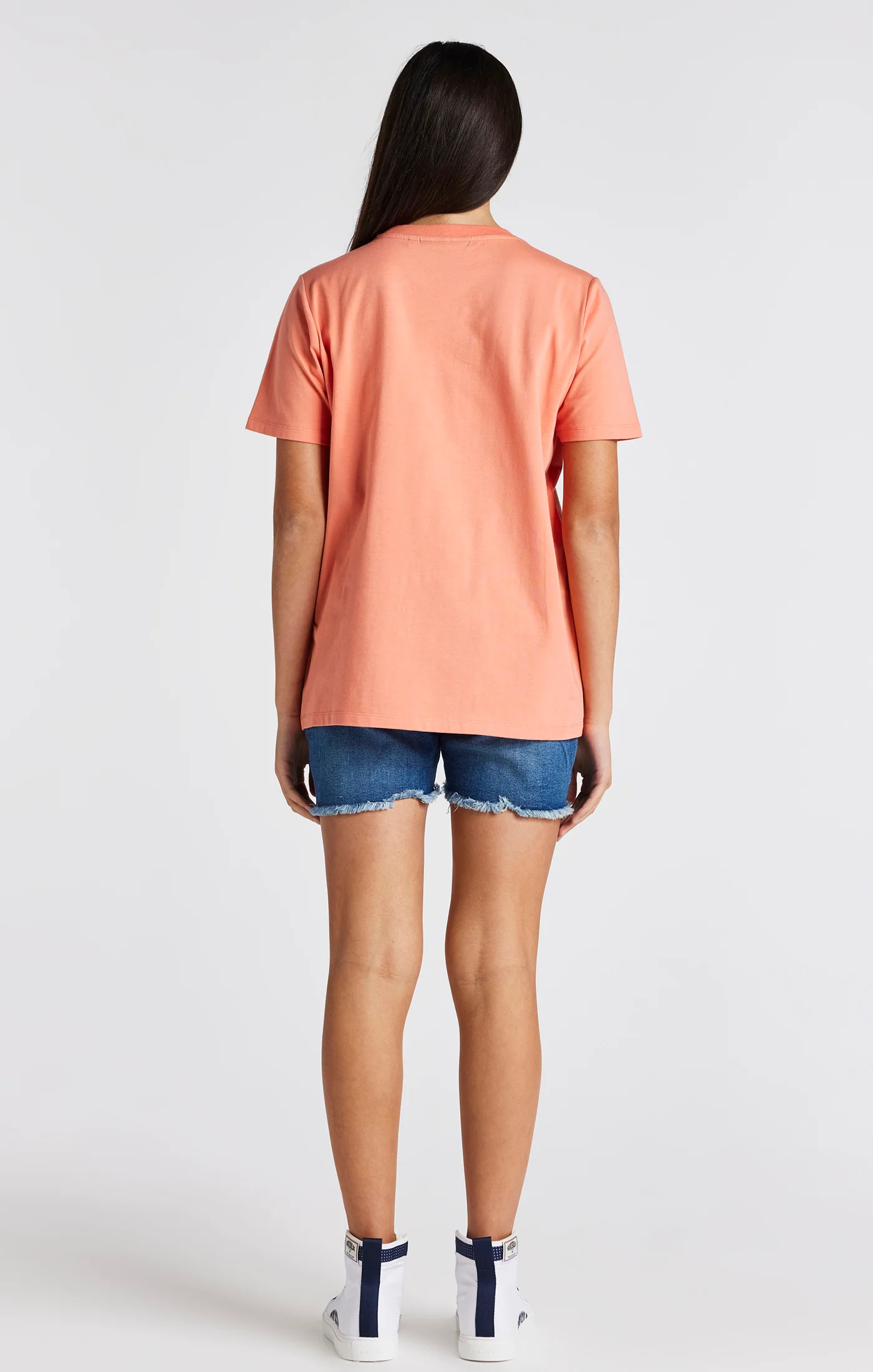 Girls Coral Branded T-Shirt - Image 5