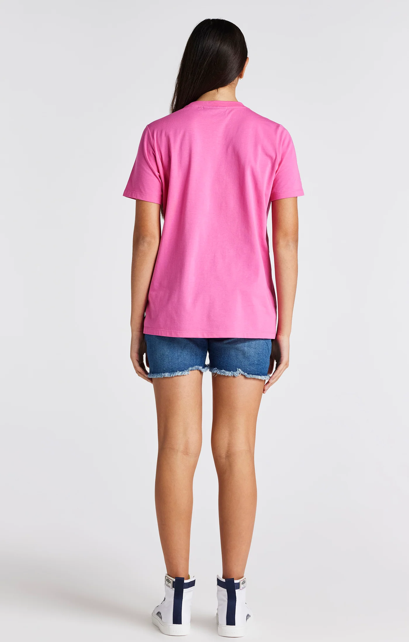 Girls Pink Branded T-Shirt - Image 5
