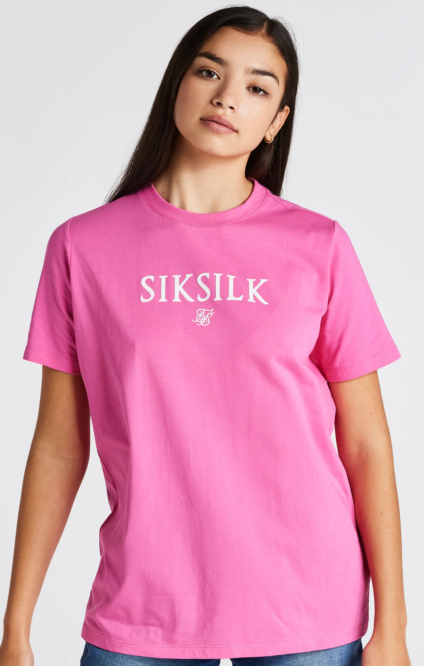 Girls Pink Branded T-Shirt - Image 7
