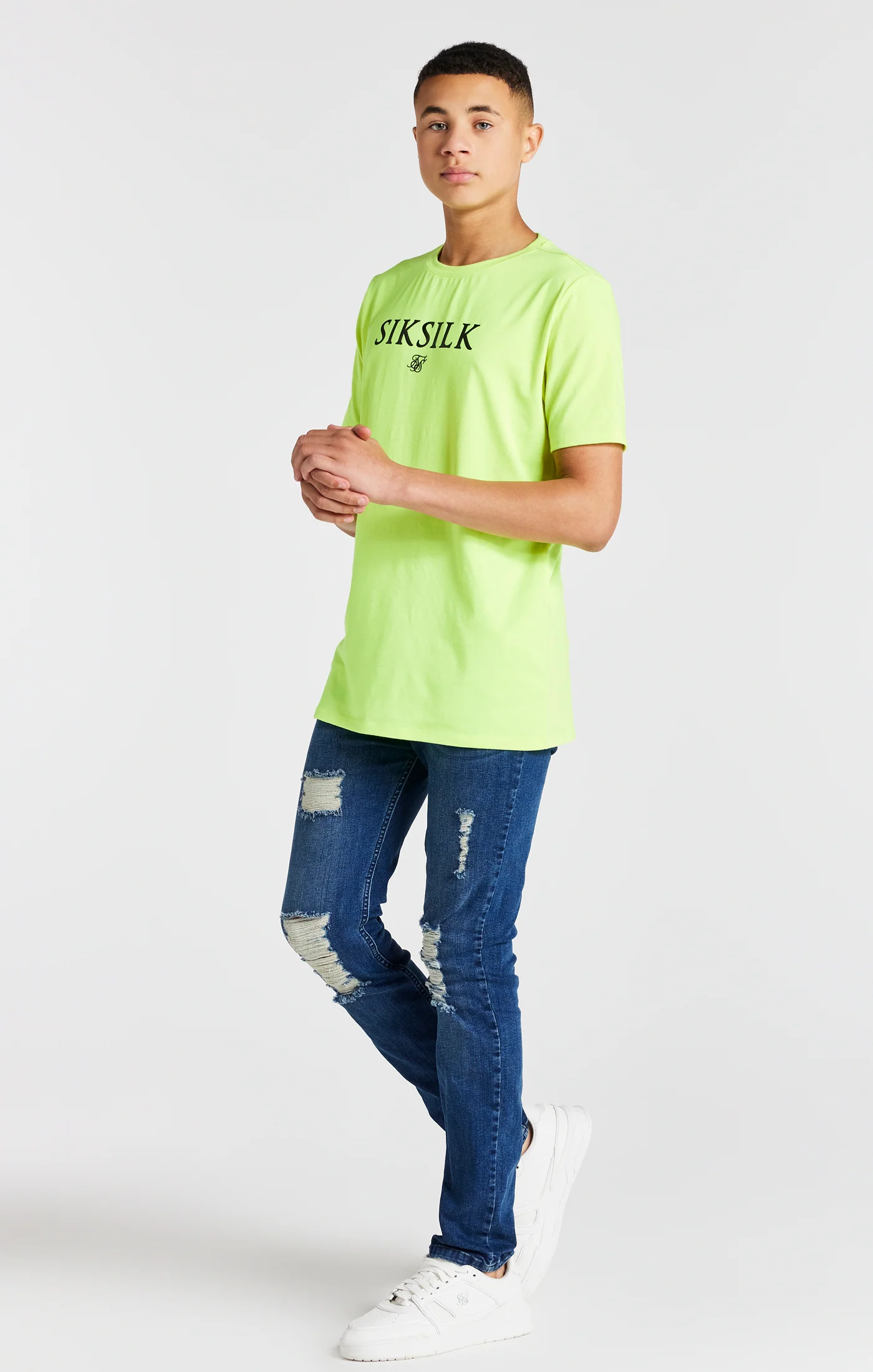 Boys Yellow Branded T-Shirt - Image 3