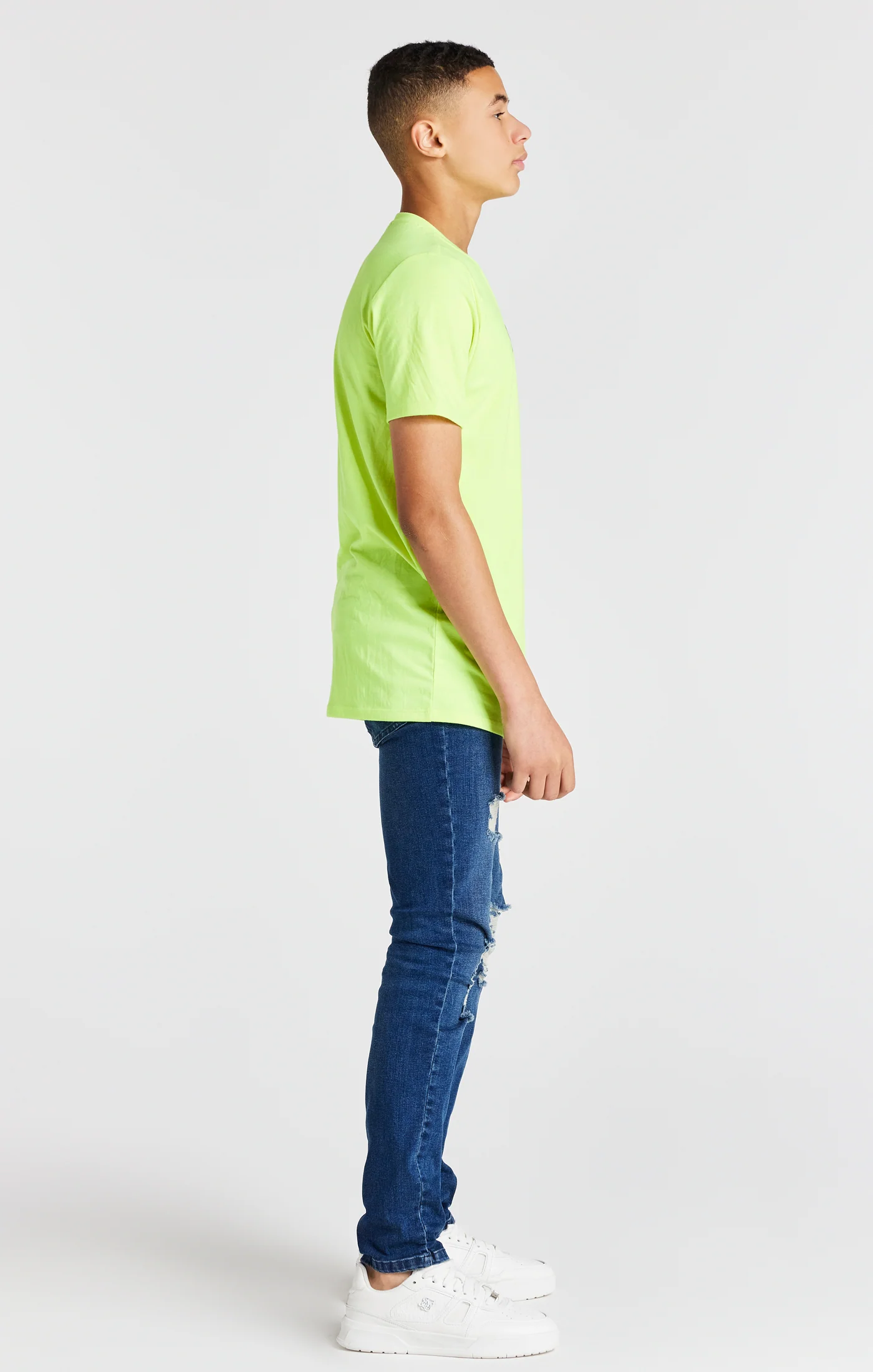 Boys Yellow Branded T-Shirt - Image 4