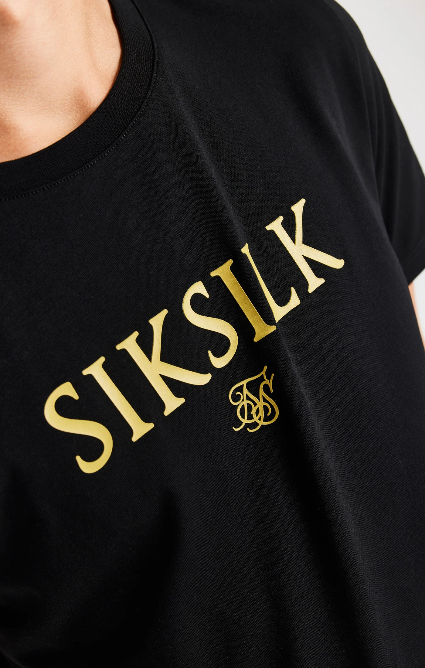 Boys Black Branded T-Shirt - Image 2