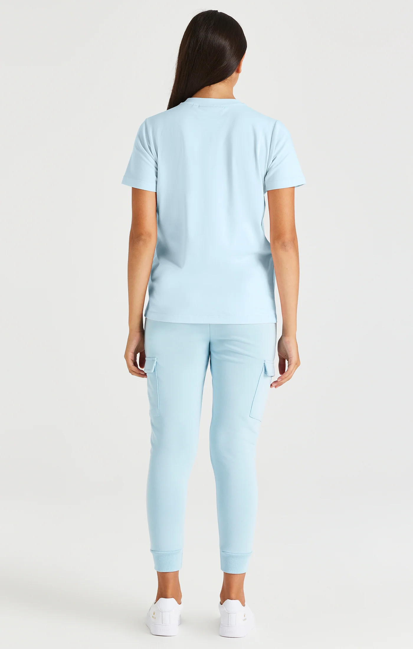 SikSilk Branded Tee - Blue - Image 5