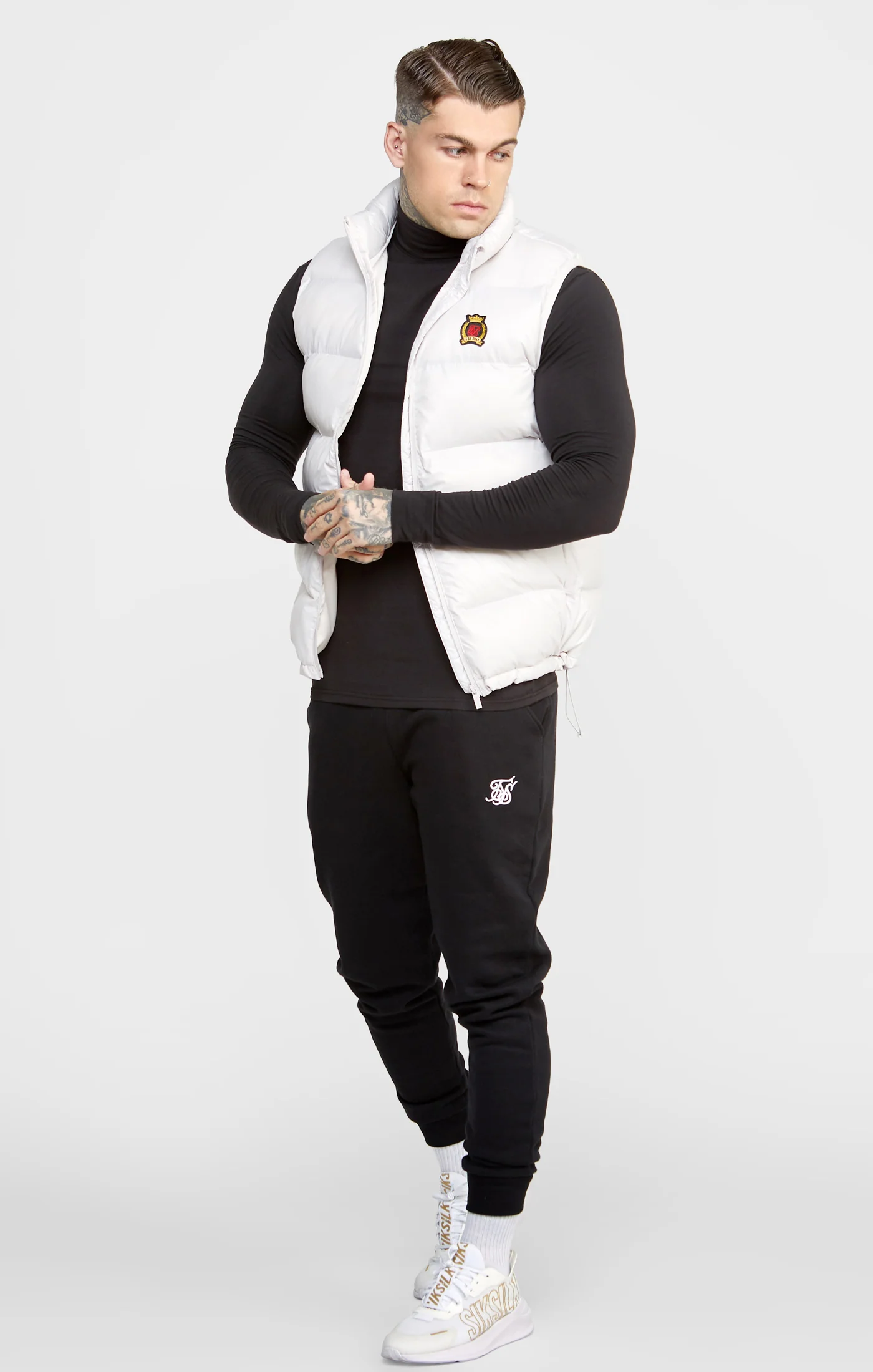 Grey Bubble Gilet - Image 3