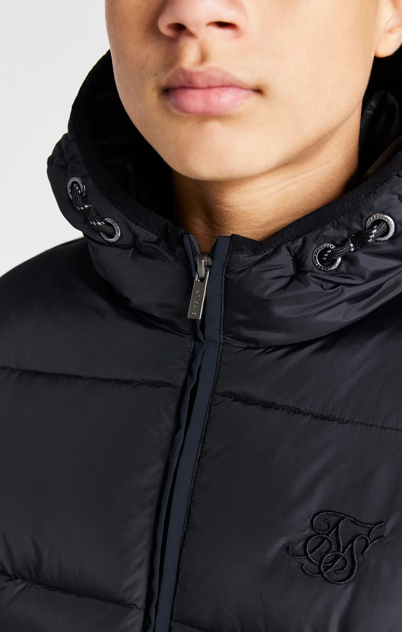 Boys Black Bubble Parka - Image 2