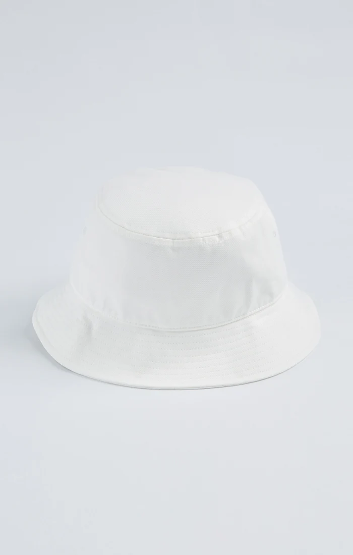 White And Gold Bucket Hat - Image 3