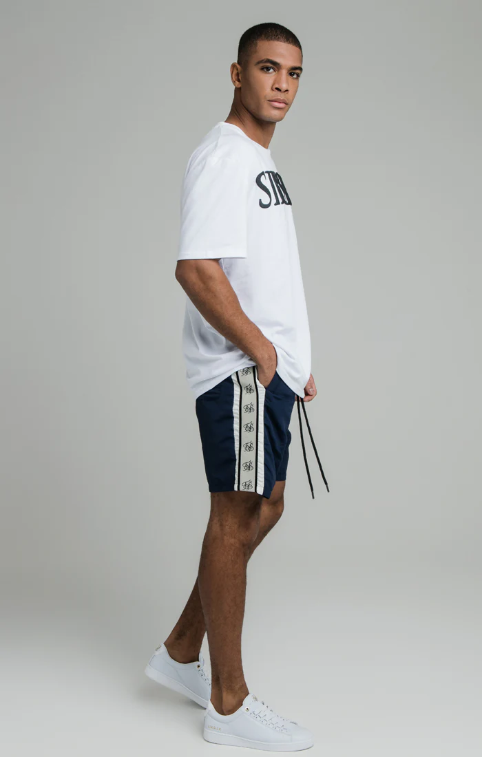 Navy Cali Tape Short - Image 4